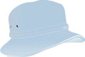 CHILDS BUCKET HAT WITH REAR TOGGLE CROWN ADJUSTER 54*-50CM SKY BLUE